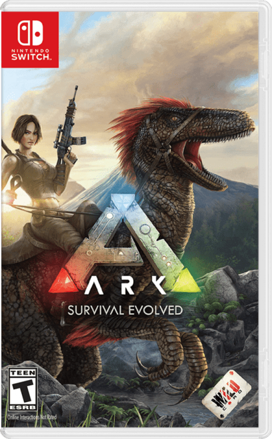 Ark Survival Evolved cover art for Nintendo Switch NS video game