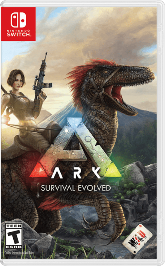Ark Survival Evolved cover art for Nintendo Switch NS video game