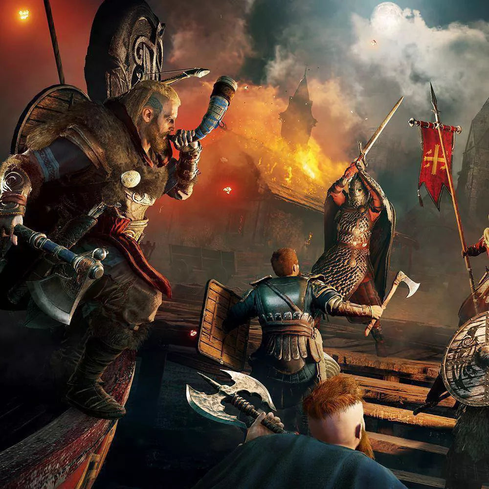 Assassins Creed Valhalla gameplay image for PlayStation 5 action RPG game