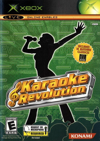 Karaoke Revolution cover art for Xbox (XBOX) video game