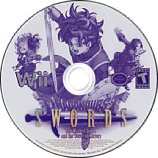 Dragon Quest SwordsThe Masked Queen and the Tower of Mirrors cover art for Nintendo Wii (Wii) video game. 