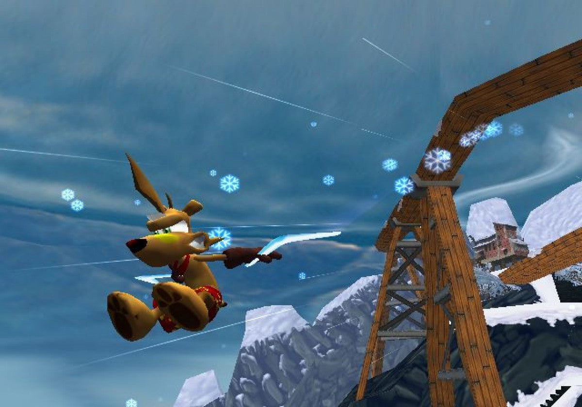 Ty the Tasmanian Tiger – PlayStation 2 (PS2) gameplay for the video game, 3D platformer genre