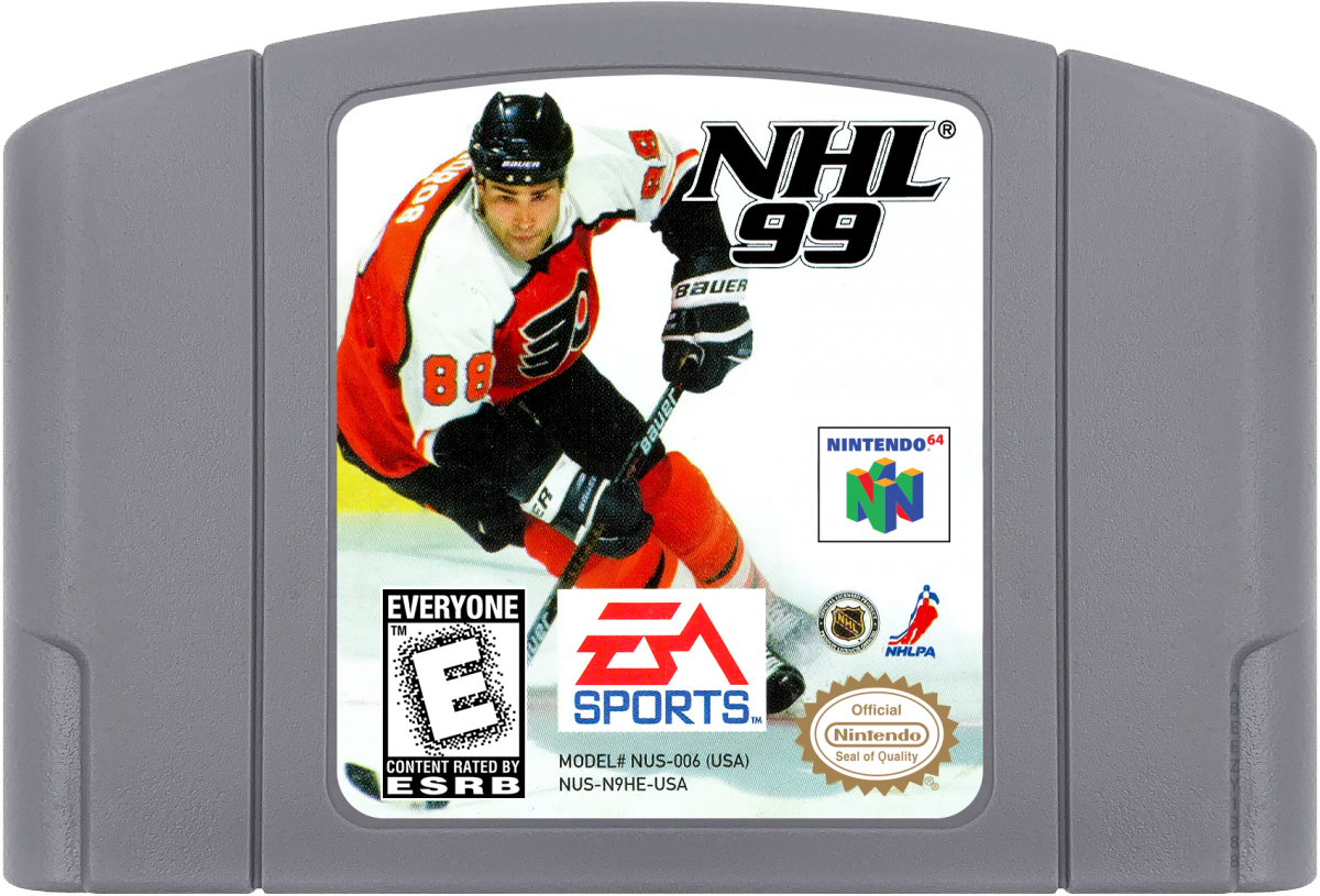 NHL 99 cartridge for Nintendo 64 N64 video game