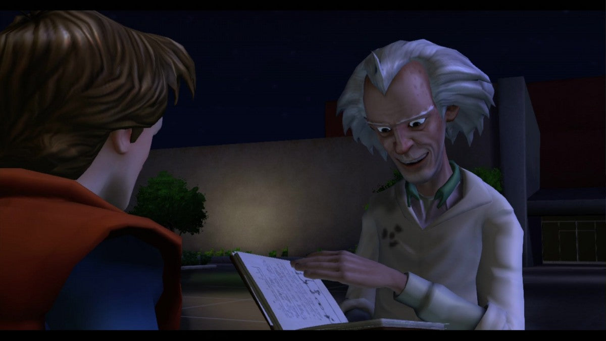 Back to the Future: The Game – 30th Anniversary Edition gameplay for Xbox 360 (X360) graphic adventure video game