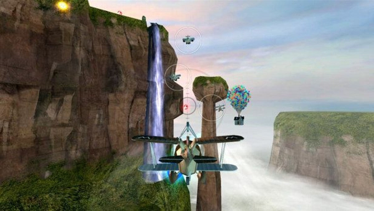 Disney Pixar's Up gameplay for PlayStation 2 (PS2) adventure platformer video game based on the animated film