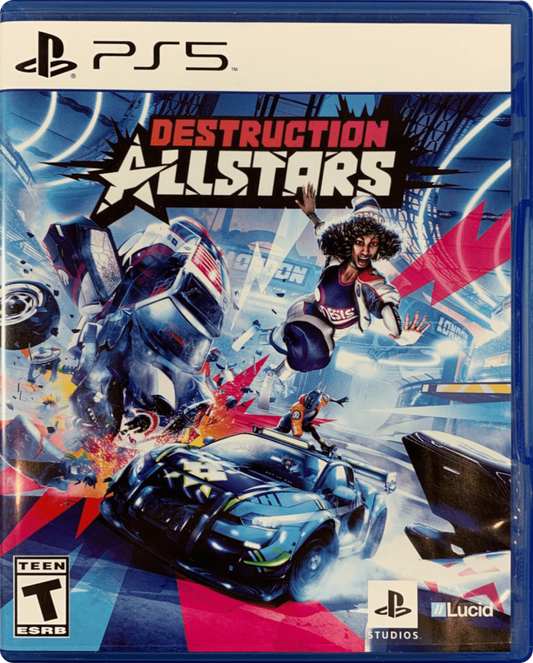 Destruction AllStars cover art for PlayStation 5 (PS5) video game