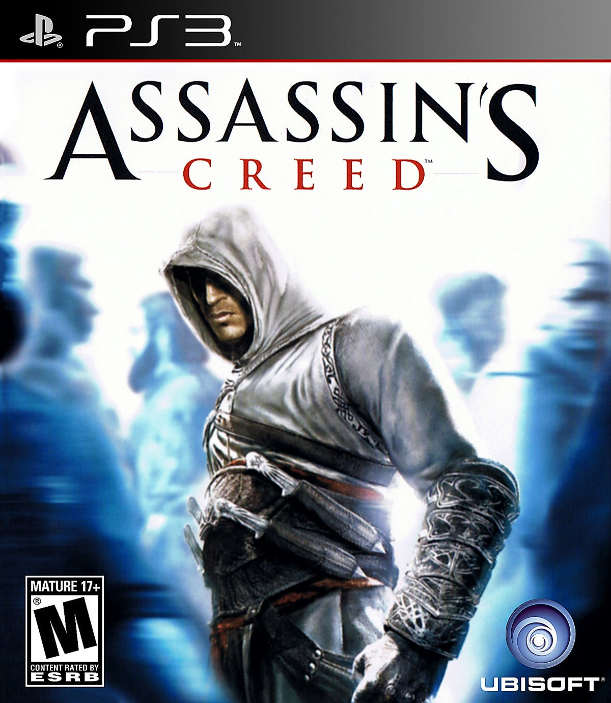 Assassin's Creed cover art for PlayStation 3 video game. 