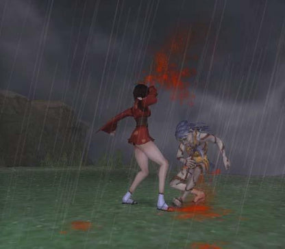 Red Ninja: End of Honor – PlayStation 2 (PS2) video game gameplay, action-adventure stealth game.