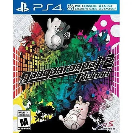 Danganronpa 1-2 Reload cover art for PlayStation 4 (PS4) video game