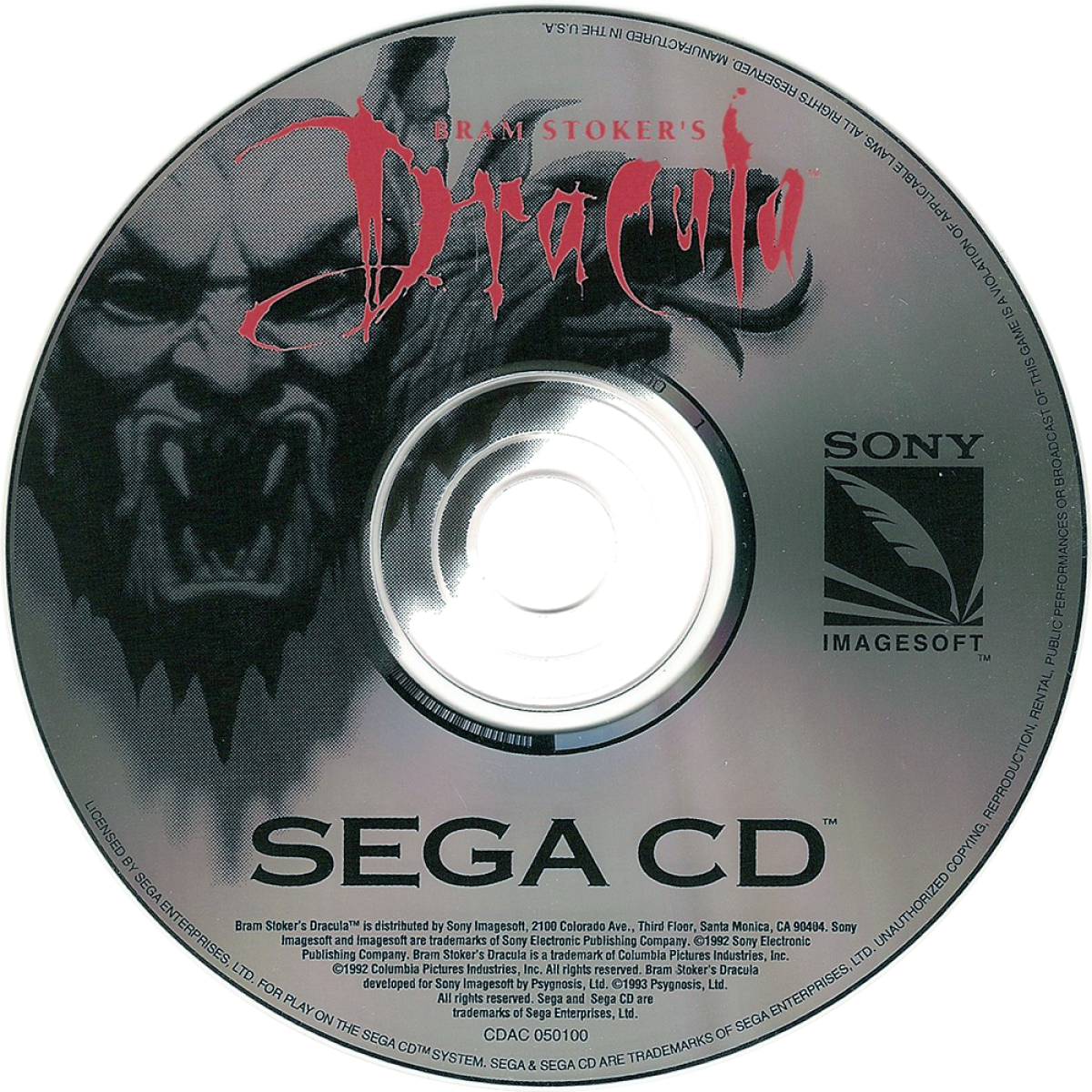 Mary Shelley’s Frankenstein and Bram Stoker’s Dracula Sega CD dual movie tie in collection interactive cinematic FMV adventure games gothic horror storytelling puzzle solving platforming action based on classic literature and film adaptations retro gaming Sega CD software video game title dracula disc