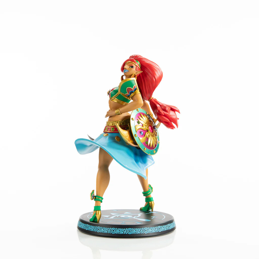 The Legend of Zelda Breath of the Wild Urbosa PVC Statue Standard Edition 11 inches tall Gerudo Champion detailed armor desert shield weapon 