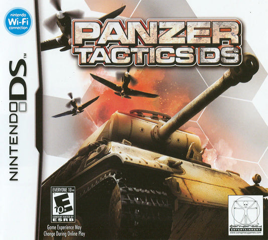 Panzer Tactics cover art for Nintendo DS (DS) video game