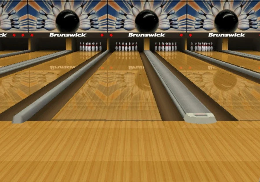 Brunswick Pro Bowling for PlayStation 2 with realistic bowling simulation and sports gameplay theme gameplay