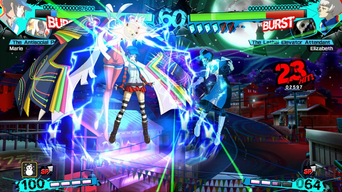 Persona 4 Arena Ultimax PlayStation 3 PS3 for retro video game enthusiasts featuring anime fighting gameplay fast paced 2D combat Persona summoning mechanics character driven story modes stylish visual novel elements combo based battles and collectible gaming appeal gameplay 
