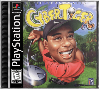 CyberTiger cover art for PlayStation 1 PS1 video game