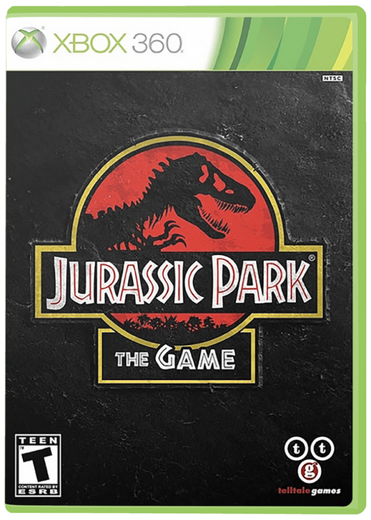 Jurassic Park: The Game cover art for Xbox 360 (X360) video game