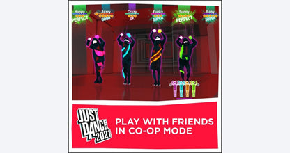 Just Dance 2021 gameplay image for Nintendo Switch NS video game