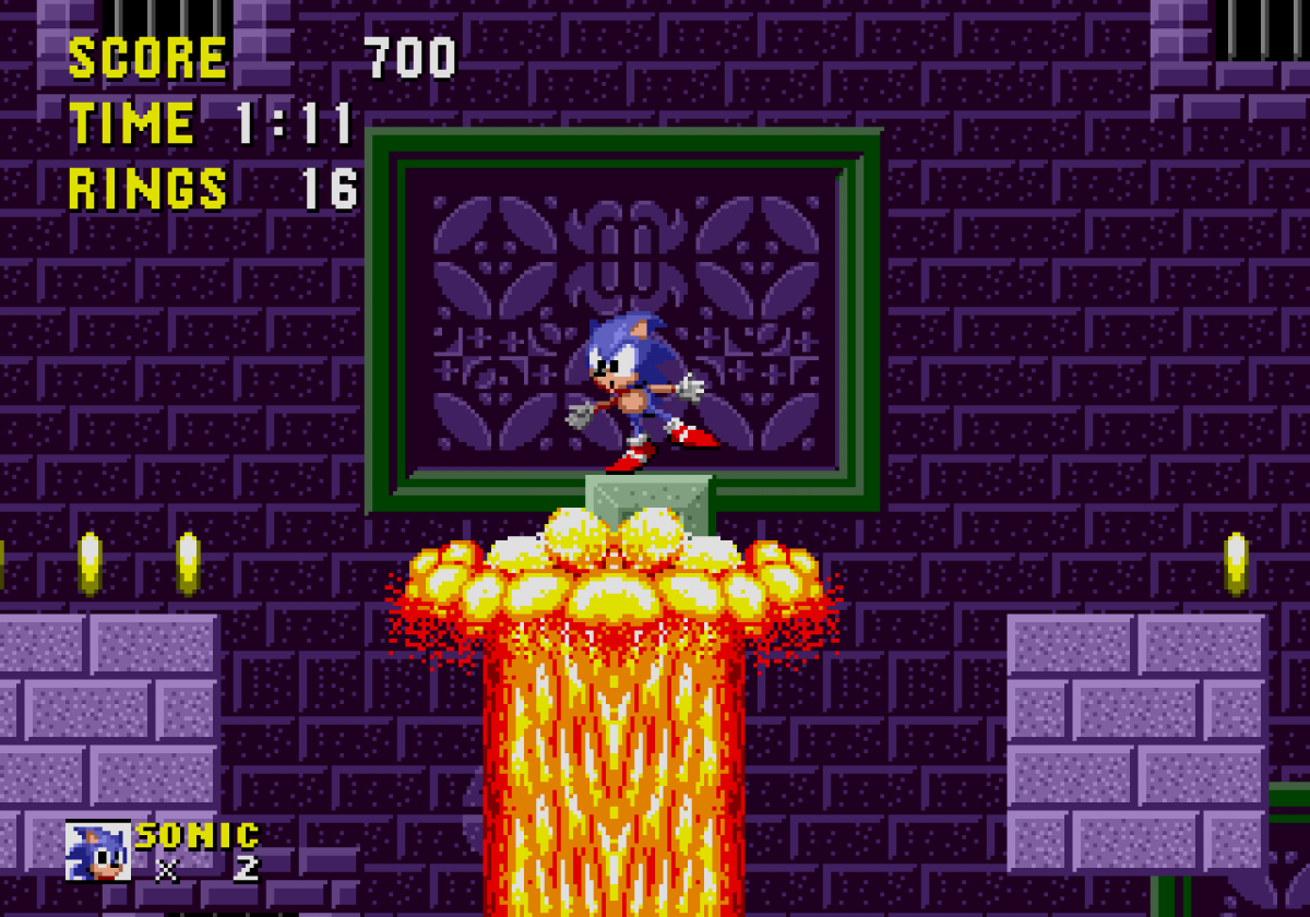 Sonic the Hedgehog Not for Resale Sega Genesis classic platformer with fast-paced gameplay and iconic blue hedgehog character gameplay