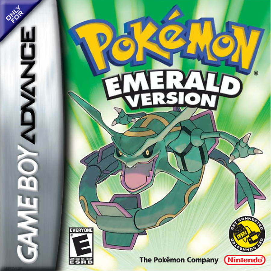 Pokemon: Emerald cover art for Game Boy Advance (GBA) video game