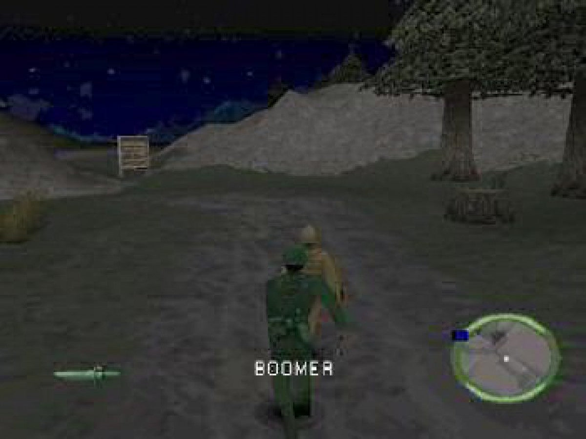 Army Men World War PlayStation PS1 for action strategy video game fans featuring classic green army men battles military missions tactical combat toy soldier gameplay vehicle warfare squad based action campaign missions colorful battlefield environments collectible gaming appeal gameplay