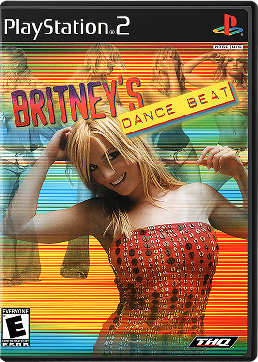 Britney Spears: Dance Beat cover art for PlayStation 2 (PS2) video game