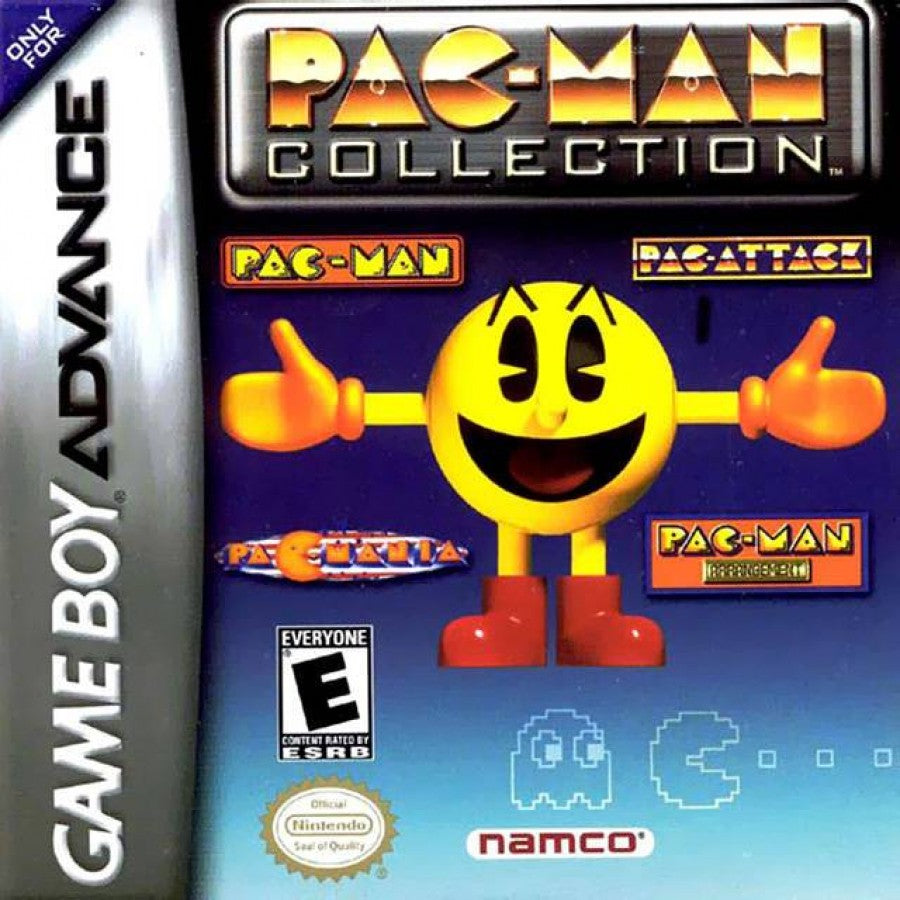 Pac-Man Collection cover art for Game Boy Advance (GBA) video game