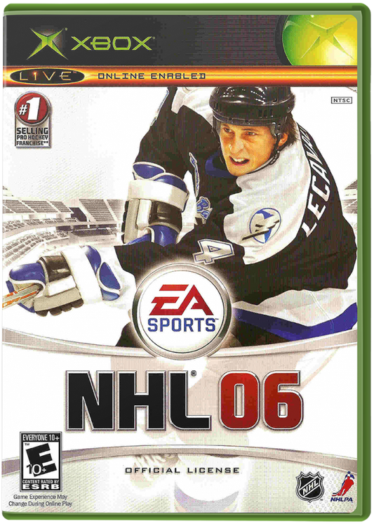 NHL 06 – Xbox (XBOX) cover art for video game for XBOX