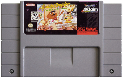 Speedy Gonzales Los Gatos Bandidos cartridge for Super Nintendo Entertainment System (SNES) retro video game