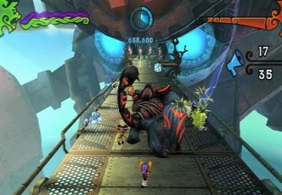 Crash of the Titans gameplay art for Nintendo Wii (Wii) video game