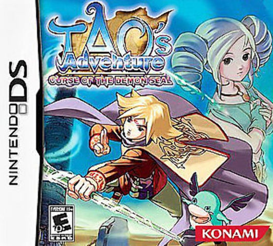Tao's Adventure: Curse of the Demon Seal cover art for Nintendo DS (DS) video game