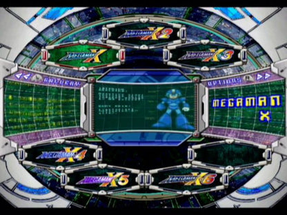 Mega Man X Collection gameplay for GameCube (GC) action platformer video game compilation