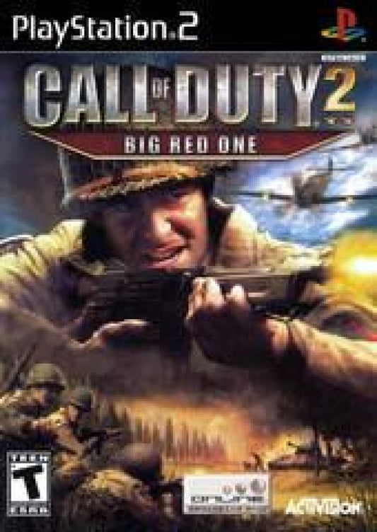 Call of Duty 2: Big Red One [Collector's Edition] cover art for PlayStation 2 (PS2) video game