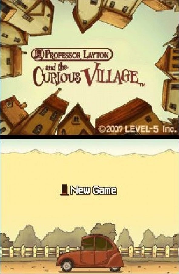 Layton Riddle Professor Layton and the Curious Village – Nintendo DS (DS)