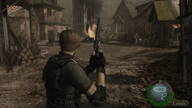 Resident Evil 4 Greatest Hits PlayStation 2 PS2 video game, survival horror action, third-person shooter, classic Capcom title gameplay