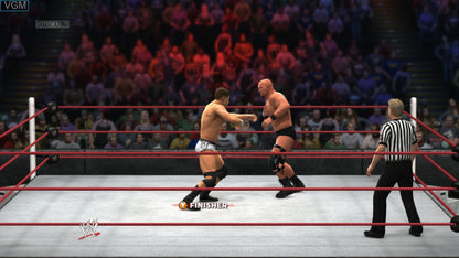 WWE ’13 Xbox 360 video game, professional wrestling sports action, WWE superstars and legends, multiplayer and career modes gameplay screenshot