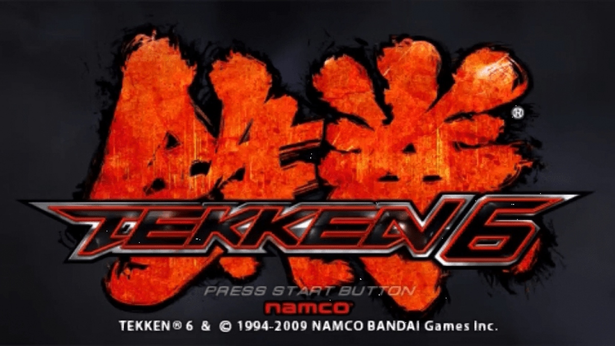 Tekken 6 start button for PlayStation Portable (PSP) 3D fighting game