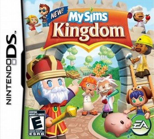 MySims: Kingdom cover art for Nintendo DS (DS) video game