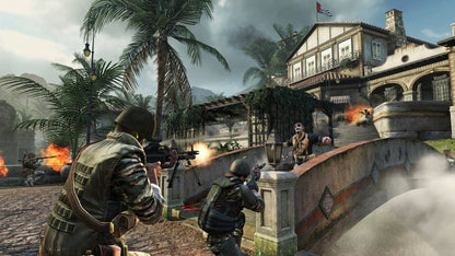 Call of Duty Black Ops for Xbox 360 first person shooter featuring Cold War era campaign multiplayer modes zombies gameplay and fast paced combat gameplay 