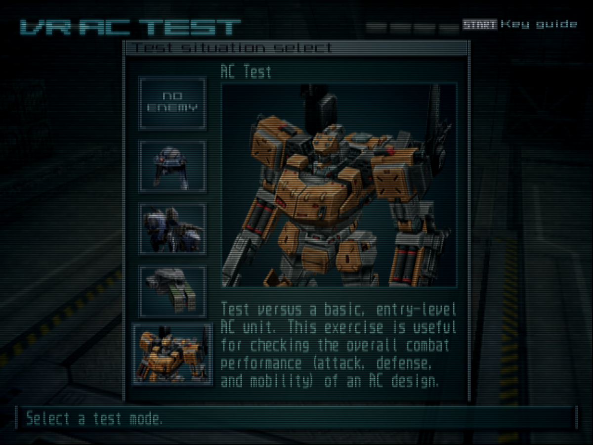Armored Core 2 for PlayStation 2 (PS2) featuring deep mecha customization as you build and pilot a high-powered AC through intense mercenary missions on a colonized Mars; engage in fast-paced 3D combat and manage heat levels and weaponry to climb the arena ranks in this foundational 32-bit sequel gameplay screenshot