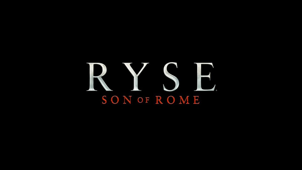Ryse: Son of Rome – Xbox One (XONE) title screen for action-adventure video game