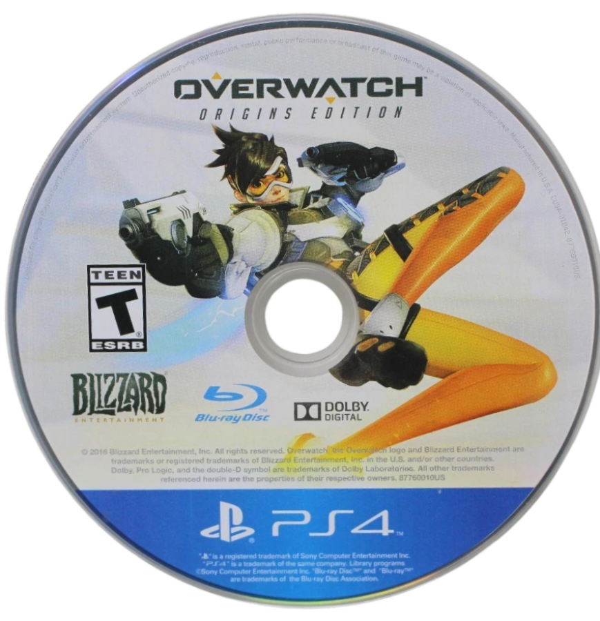 Overwatch [Origins Edition] – PlayStation 4 (PS4) video game disc, team-based first-person shooter