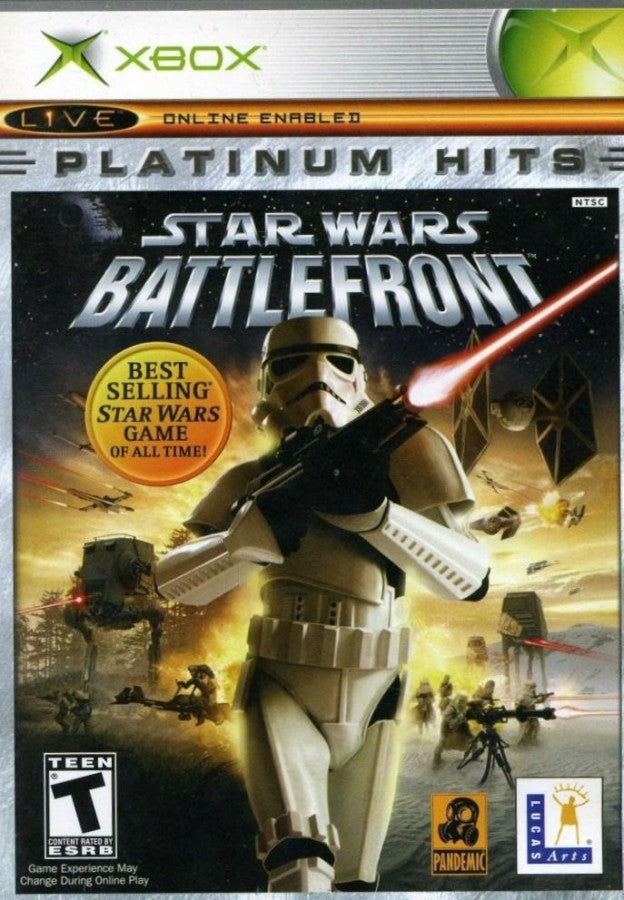 Star Wars Battlefront [Platinum Hits] cover art for Xbox (XBOX) video game 