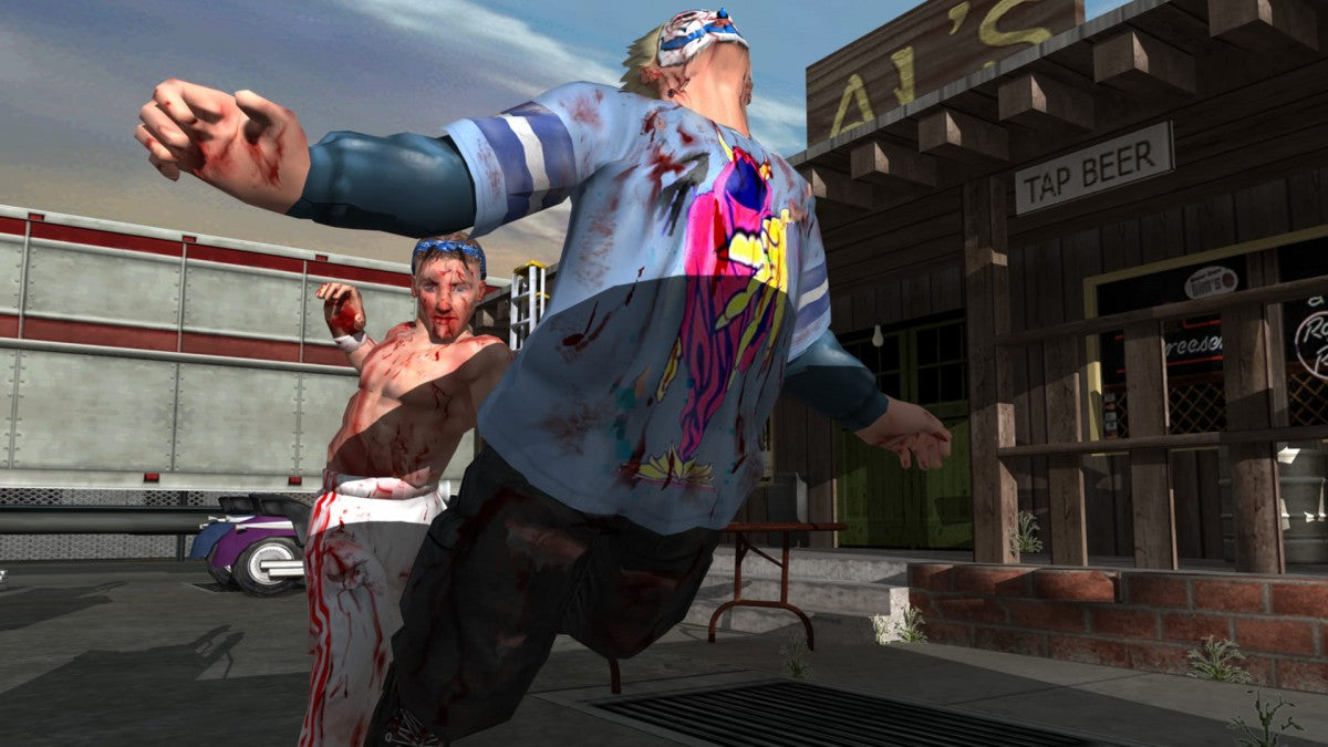 Backyard Wrestling: Don’t Try This at Home PS2 game for PlayStation 2 featuring extreme wrestling action and fighting gameplay