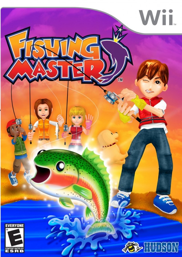 Fishing Master – Nintendo Wii (Wii) fishing simulation video game cover art