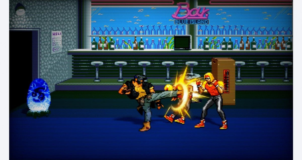 Streets of Rage 4 gameplay image for Nintendo Switch NS fighting video game  