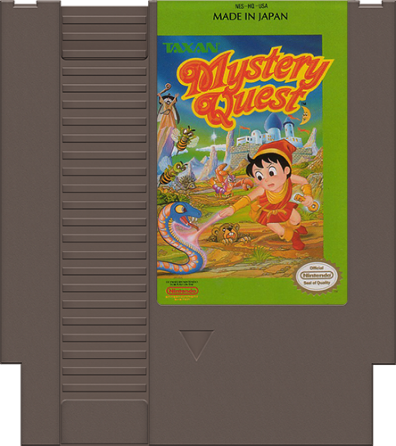 Mystery Quest cartridgefor Nintendo Entertainment System (NES) retro video game