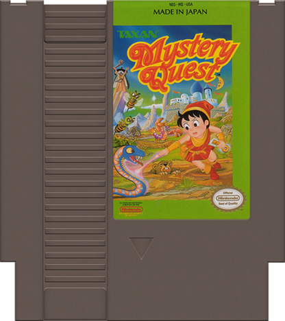 Mystery Quest cartridgefor Nintendo Entertainment System (NES) retro video game