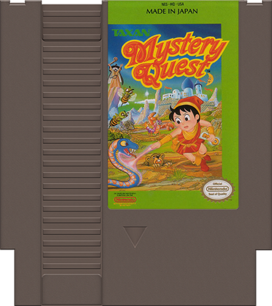 Mystery Quest cartridgefor Nintendo Entertainment System (NES) retro video game