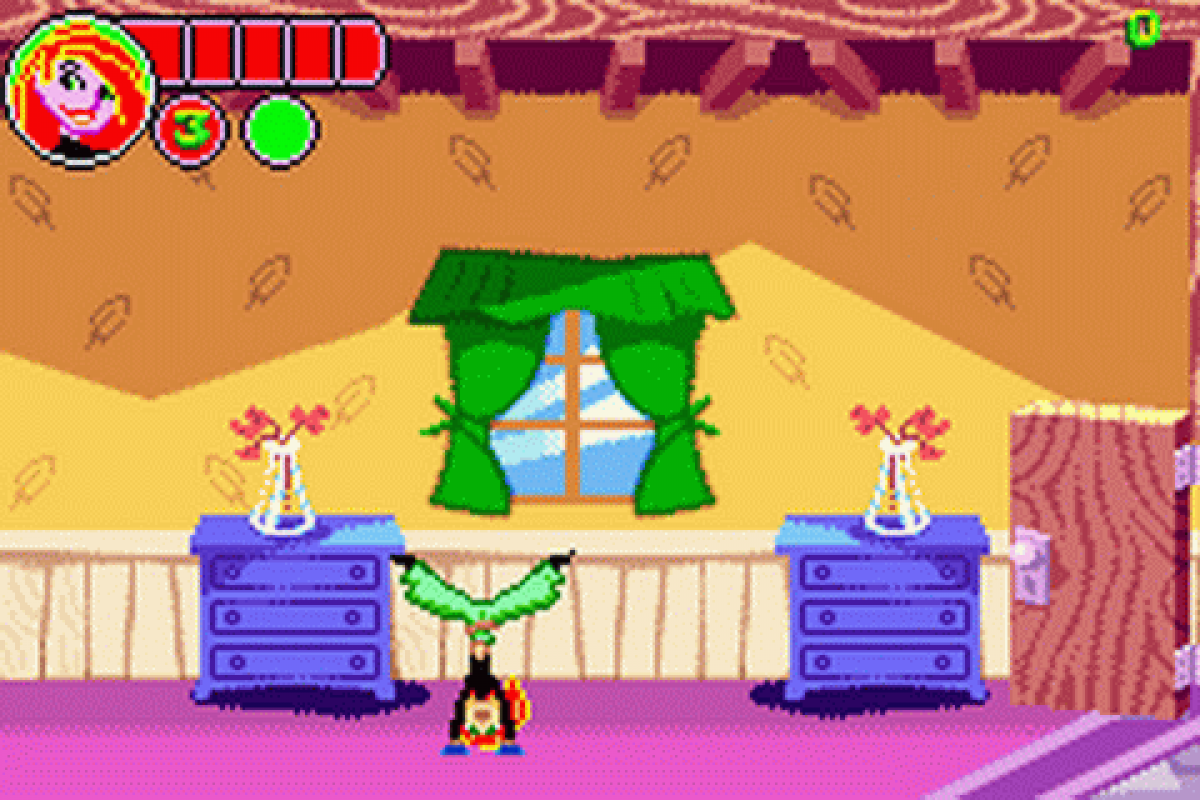 Disney’s Kim Possible Revenge of Monkey Fist Game Boy Advance GBA video game, action platformer, cartoon-based adventure, handheld console title gameplay