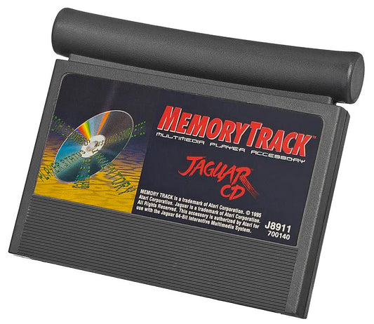 Memory Track Atari Jaguar CD Memory Track memory card accessory save data cartridge retro Jaguar CD hardware add on storage device game save backup unit cartridge